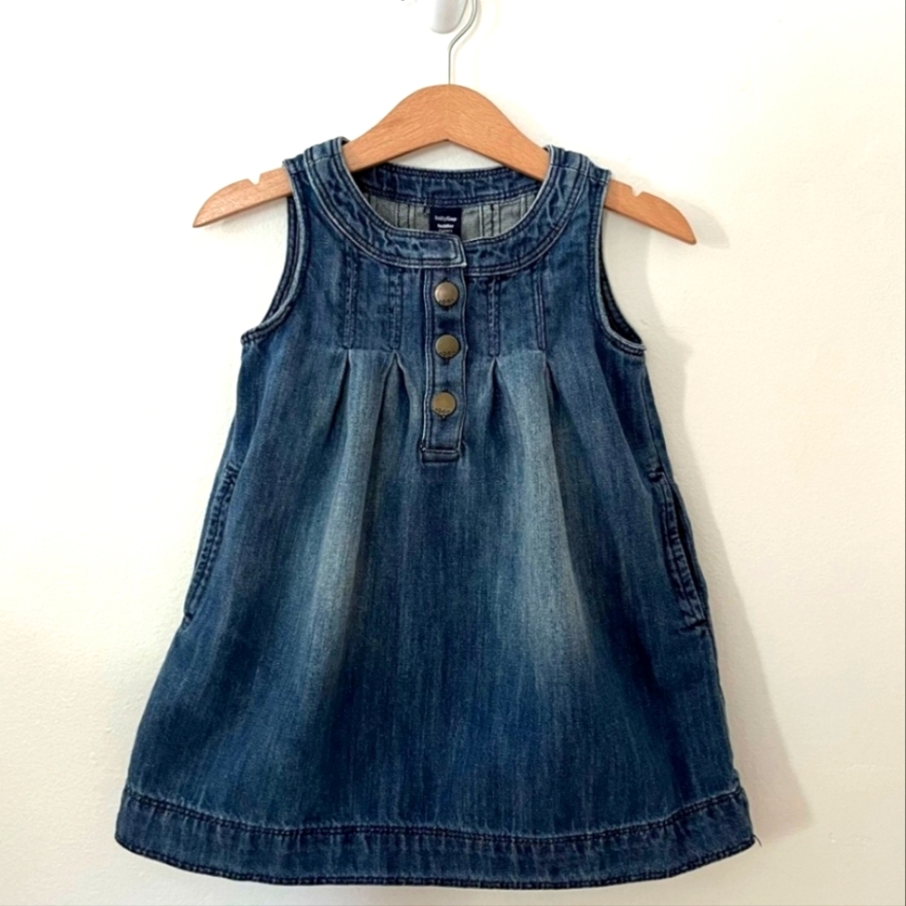 Baby Gap Denim Dress with pockets - size 2T
